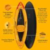 image:imageRetrospec Coaster Single amp Tandem Inflatable Kayak for Adults 220 amp 440lb Weight Capacity Lightweight with Paddle amp PumpSunglow