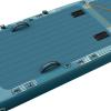 image:imageRetrospec June Nano Kids Inflatable Fishing Paddle Board SUP Kayak 96 Hybrid Paddleboard with Rod Holders Removable Seat  Lightweight Portable Youth Fishing BoardRiver Rock