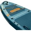 image:imageRetrospec June Nano Kids Inflatable Fishing Paddle Board SUP Kayak 96 Hybrid Paddleboard with Rod Holders Removable Seat  Lightweight Portable Youth Fishing BoardRiver Rock