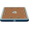 image:imageRetrospec Siesta Dock 7 amp 10 XL Inflatable Floating Platform  Lake amp Pool Essential with 1050lb amp 1500lb Capacity  MultiPerson Water Dock with DRings amp PumpLegacy 7 x 7