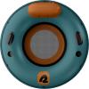 image:imageRetrospec Siesta Float 48 Inflatable River Tube  HeavyDuty Water Float wBackrest amp Cup Holders  300 lbs  Repair Kit  Pool Lake amp RiverAruba Blue