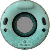 image:imageRetrospec Siesta Float 48 Inflatable River Tube  HeavyDuty Water Float wBackrest amp Cup Holders  300 lbs  Repair Kit  Pool Lake amp RiverSeafoam Tide