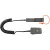image:imageRetrospec Weekender 10 Paddle Board Safety Leash Coiled for Stand Up PaddleboardsBlack