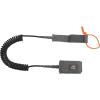 image:imageRetrospec Weekender 10 Paddle Board Safety Leash Coiled for Stand Up PaddleboardsBlack
