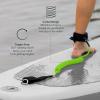 image:imageRetrospec Weekender 10 Paddle Board Safety Leash Coiled for Stand Up PaddleboardsChartreuse