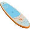 image:imageRetrospec Weekender Inflatable Stand Up Paddle Board Includes Paddle Pump and Accessories 106 Lightweight iSUP Puncture Resistant Inflatable Paddle Board for AdultsCreamsicle
