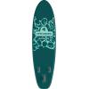 image:imageRetrospec Weekender Inflatable Stand Up Paddle Board Includes Paddle Pump and Accessories 106 Lightweight iSUP Puncture Resistant Inflatable Paddle Board for AdultsSeafoam Ripple