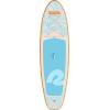 image:imageRetrospec Weekender Inflatable Stand Up Paddle Board Includes Paddle Pump and Accessories 106 Lightweight iSUP Puncture Resistant Inflatable Paddle Board for AdultsCreamsicle 1