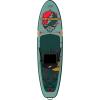 image:imageRetrospec Weekender Plus 10 Inflatable Stand Up Paddleboard Double Layer PVC iSUP Bundle wCarrying case 3 Piece Adjustable Aluminum Paddle 3 Removable fins Pump and Cell Phone caseGrateful Dead