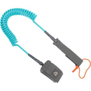image:imageRetrospec Weekender 10 Paddle Board Safety Leash Coiled for Stand Up PaddleboardsTurquoise