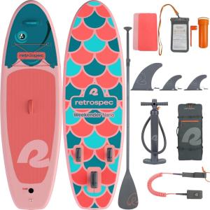 image:imageRetrospec WeekenderNano 8ft Inflatable Stand Up PaddleboardRainbow Trout