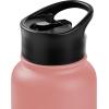 image:imageRetrospec Alder Insulated Water Bottle with Straw Lid amp Handle Cap  Stainless Steel Wide Mouth DoubleWall Vacuum Insulated Thermos  BPA Free Leakproof CanteenMelon