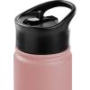 image:imageRetrospec Alder Insulated Water Bottle with Straw Lid amp Handle Cap  Stainless Steel Wide Mouth DoubleWall Vacuum Insulated Thermos  BPA Free Leakproof CanteenMelon