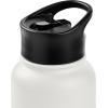 image:imageRetrospec Alder Insulated Water Bottle with Straw Lid amp Handle Cap  Stainless Steel Wide Mouth DoubleWall Vacuum Insulated Thermos  BPA Free Leakproof CanteenAbalone