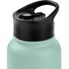 image:imageRetrospec Alder Insulated Water Bottle with Straw Lid amp Handle Cap  Stainless Steel Wide Mouth DoubleWall Vacuum Insulated Thermos  BPA Free Leakproof CanteenPistachio