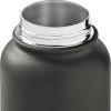 image:imageRetrospec Alder Insulated Water Bottle with Straw Lid amp Handle Cap  Stainless Steel Wide Mouth DoubleWall Vacuum Insulated Thermos  BPA Free Leakproof CanteenBasalt