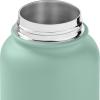 image:imageRetrospec Alder Insulated Water Bottle with Straw Lid amp Handle Cap  Stainless Steel Wide Mouth DoubleWall Vacuum Insulated Thermos  BPA Free Leakproof CanteenPistachio