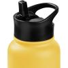 image:imageRetrospec Alder Insulated Water Bottle with Straw Lid amp Handle Cap  Stainless Steel Wide Mouth DoubleWall Vacuum Insulated Thermos  BPA Free Leakproof CanteenHoney