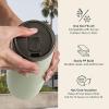 image:imageRetrospec Arroyo Tumbler Replacement Straw Lid for Arroyo Stainless Steel Tumbler Insulated Travel Mug BPA Free with All Day Insulation  Fits 24 30oz Tumbler Lid with Straw  BlackGray