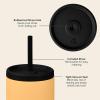 image:imageRetrospec Arroyo Tumbler Replacement Straw Lid for Arroyo Stainless Steel Tumbler Insulated Travel Mug BPA Free with All Day Insulation  Fits 24 30oz Tumbler Lid with Straw  BlackBlack