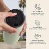 image:imageRetrospec Arroyo Tumbler Replacement Straw Lid for Arroyo Stainless Steel Tumbler Insulated Travel Mug BPA Free with All Day Insulation  Fits 24 30oz Tumbler Lid with Straw  BlackBlack