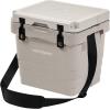 image:imageRetrospec Palisade Rotomolded Cooler  Fully Insulated Portable Ice Chest with Built in Bottle Opener TieDown Slots amp Dry Goods Basket  Large Beach Camping amp Travel Coolers 25 45 amp 65qtDune