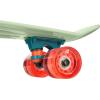 image:imageRetrospec Quip Mini Cruiser Skateboard 225 Classic Retro Plastic Cruiser Complete Skateboard with ABEC 7 Bearings and PU Wheels Compact Board wGrippy Molded Waffle DeckGreen Tea