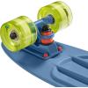 image:imageRetrospec Quip Mini Cruiser Skateboard 225 Classic Retro Plastic Cruiser Complete Skateboard with ABEC 7 Bearings and PU Wheels Compact Board wGrippy Molded Waffle DeckMarine Blue