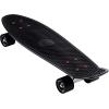 image:imageRetrospec Quip Skateboard 225 and 27 Classic Retro Plastic Cruiser Complete Skateboard with ABEC 7 Bearings and PU WheelsBlack