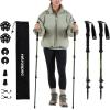 image:imageRetrospec Solstice Hiking Poles for Men amp Women  Adjustable and Collapsible Lightweight Walking amp Trekking Sticks  Aluminum wCork or Foam GripMatte Forest