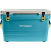 image:imageRetrospec Palisade Rotomolded Cooler  Fully Insulated Portable Ice Chest with Built in Bottle Opener TieDown Slots amp Dry Goods Basket  Large Beach Camping amp Travel Coolers 25 45 amp 65qtCoastal Blue