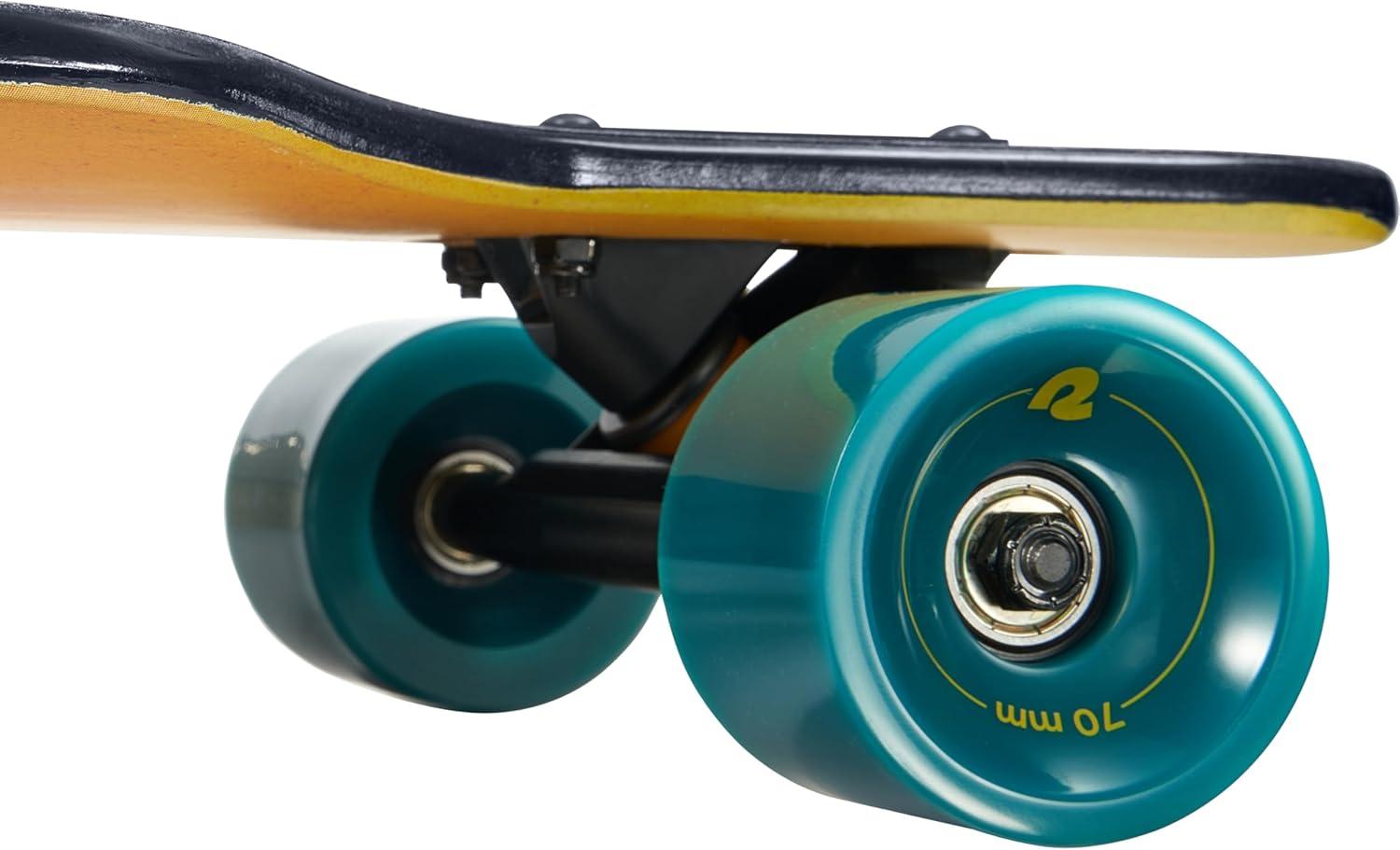 Retrospec Rift Drop-Through Longboard Skateboard Complete Canadian ...
