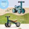 image:imageRetrospec Cricket 2 Baby Walker Balance Bike with 4 Wheels  Safe Learning Toy for Ages 1224 Months  ScratchResistant Indoor Outdoor Toddler Riding Toy with Steering Limit amp Soft GripsBlue Ridge