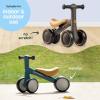 image:imageRetrospec Cricket 2 Baby Walker Balance Bike with 4 Wheels  Safe Learning Toy for Ages 1224 Months  ScratchResistant Indoor Outdoor Toddler Riding Toy with Steering Limit amp Soft GripsCoyote
