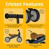 image:imageRetrospec Cricket Baby Balance Bike 4Wheel RideOn Toy for Ages 1224 Months  First Bike amp Toddler Bike for 1 Year Old Boys amp Girls First Birthday GiftNavy