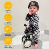image:imageRetrospec Cricket Baby Balance Bike 4Wheel RideOn Toy for Ages 1224 Months  First Bike amp Toddler Bike for 1 Year Old Boys amp Girls First Birthday GiftEggshell