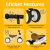 image:imageRetrospec Cricket Baby Balance Bike 4Wheel RideOn Toy for Ages 1224 Months  First Bike amp Toddler Bike for 1 Year Old Boys amp Girls First Birthday GiftEggshell