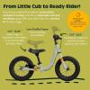 image:imageRetrospec Cub Plus Toddler Balance Bike for Boys amp Girls Ages 18 Months  4 Years No Pedals with Lightweight Frame and Adjustable VBrake Seat and Handlebar for KidsArbor