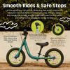 image:imageRetrospec Cub Plus Toddler Balance Bike for Boys amp Girls Ages 18 Months  4 Years No Pedals with Lightweight Frame and Adjustable VBrake Seat and Handlebar for KidsArbor