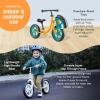 image:imageRetrospec Cub Toddler Balance Bike for Ages 18 Months  3 Years  12in NoPedal Beginner Bicycle with Adjustable Seat PunctureProof Tires amp Safe Low Frame DesignGoldfish