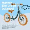 image:imageRetrospec Cub Toddler Balance Bike for Ages 18 Months  3 Years  12in NoPedal Beginner Bicycle with Adjustable Seat PunctureProof Tires amp Safe Low Frame DesignRainforest