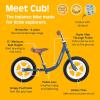 image:imageRetrospec Cub Toddler Balance Bike for Ages 18 Months  3 Years  12in NoPedal Beginner Bicycle with Adjustable Seat PunctureProof Tires amp Safe Low Frame DesignNavy