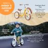image:imageRetrospec Cub Toddler Balance Bike for Ages 18 Months  3 Years  12in NoPedal Beginner Bicycle with Adjustable Seat PunctureProof Tires amp Safe Low Frame DesignSunflower