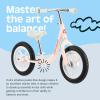 image:imageRetrospec Cub Toddler Balance Bike for Ages 18 Months  3 Years  12in NoPedal Beginner Bicycle with Adjustable Seat PunctureProof Tires amp Safe Low Frame DesignBlush