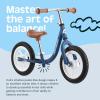 image:imageRetrospec Cub Toddler Balance Bike for Ages 18 Months  3 Years  12in NoPedal Beginner Bicycle with Adjustable Seat PunctureProof Tires amp Safe Low Frame DesignNavy
