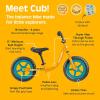 image:imageRetrospec Cub Toddler Balance Bike for Ages 18 Months  3 Years  12in NoPedal Beginner Bicycle with Adjustable Seat PunctureProof Tires amp Safe Low Frame DesignGoldfish