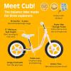 image:imageRetrospec Cub Toddler Balance Bike for Ages 18 Months  3 Years  12in NoPedal Beginner Bicycle with Adjustable Seat PunctureProof Tires amp Safe Low Frame DesignBlush