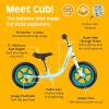 image:imageRetrospec Cub Toddler Balance Bike for Ages 18 Months  3 Years  12in NoPedal Beginner Bicycle with Adjustable Seat PunctureProof Tires amp Safe Low Frame DesignPowder Blue