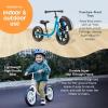 image:imageRetrospec Cub Toddler Balance Bike for Ages 18 Months  3 Years  12in NoPedal Beginner Bicycle with Adjustable Seat PunctureProof Tires amp Safe Low Frame DesignBrash Blue