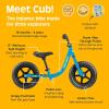 image:imageRetrospec Cub Toddler Balance Bike for Ages 18 Months  3 Years  12in NoPedal Beginner Bicycle with Adjustable Seat PunctureProof Tires amp Safe Low Frame DesignBrash Blue
